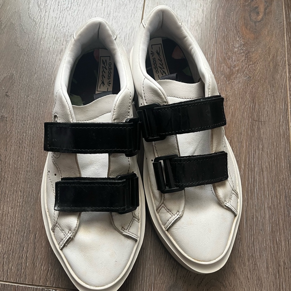 Adidas by Stella McCartney White and Black Sneakers